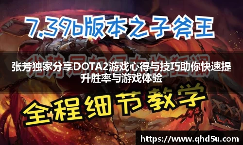 张芳独家分享DOTA2游戏心得与技巧助你快速提升胜率与游戏体验
